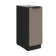 30 D CARGO BB - ARIA SANDGRAU / CZARNY