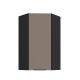 60x60 GN-108 1F (45°) - ARIA SANDGRAU / CZARNY
