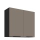 80 G-72 2F - ARIA SANDGRAU / CZARNY