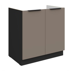80 ZL 2F BB - ARIA SANDGRAU / CZARNY
