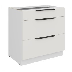 80 D 3S BB - ARIA CRYSTAL WHITE / WH