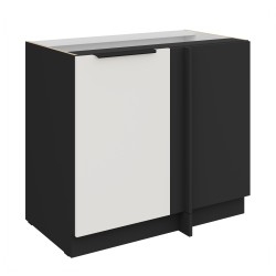 105 ND 1F BB - ARIA CRYSTAL WHITE / CZARNY