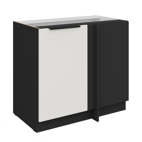 105 ND 1F BB - ARIA CRYSTAL WHITE / CZARNY