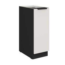 30 D CARGO BB - ARIA CRYSTAL WHITE / CZARNY
