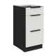 40 D 3S BB - ARIA CRYSTAL WHITE / CZARNY