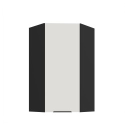 60x60 GN-108 1F (45°) - ARIA CRYSTAL WHITE / CZARNY