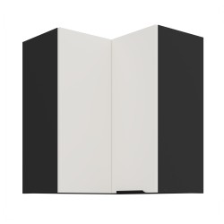 60x60 GN-72 2F (90°) - ARIA CRYSTAL WHITE / CZARNY