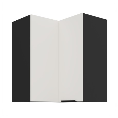 60x60 GN-72 2F (90°) - ARIA CRYSTAL WHITE / CZARNY