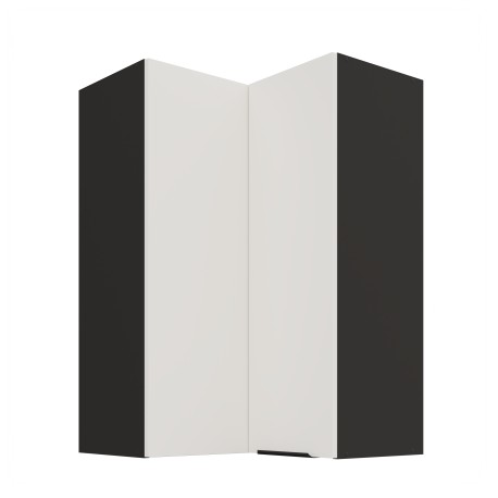 60x60 GN-90 2F (90°) - ARIA CRYSTAL WHITE / CZARNY