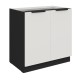 80 D 2F BB - ARIA CRYSTAL WHITE / CZARNY
