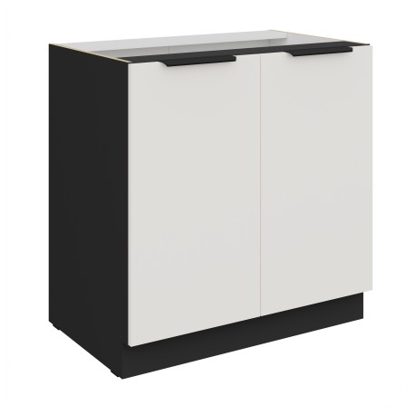 80 D 2F BB - ARIA CRYSTAL WHITE / CZARNY