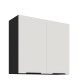 80 G-72 2F - ARIA CRYSTAL WHITE / CZARNY