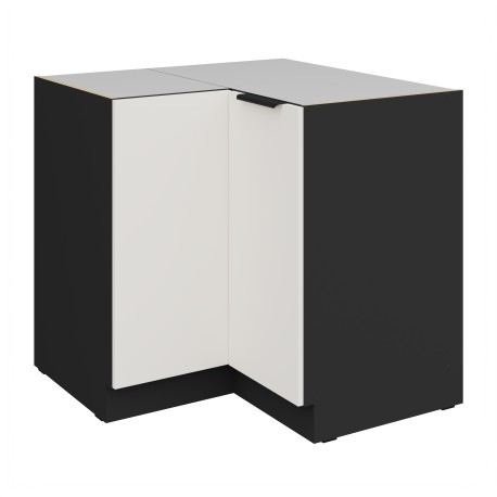 90 x 90 DN 2F BB - ARIA CRYSTAL WHITE / CZARNY