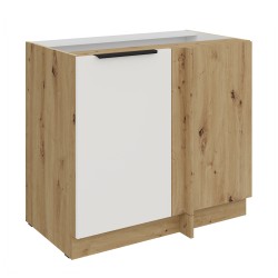 105 DN 1F BB  - ARIA CRYSTAL WHITE / Dąb artisan