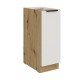 30 D CARGO BB  - ARIA CRYSTAL WHITE / Dąb artisan