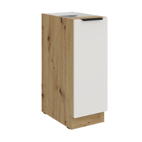 30 D CARGO BB  - ARIA CRYSTAL WHITE / Dąb artisan