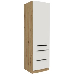 60 DKS-210 3S 1F  - ARIA CRYSTAL WHITE / Dąb artisan