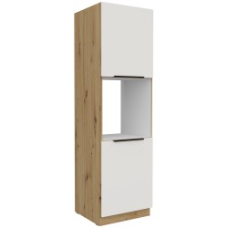 60 DP-210 2F  - ARIA CRYSTAL WHITE / Dąb artisan