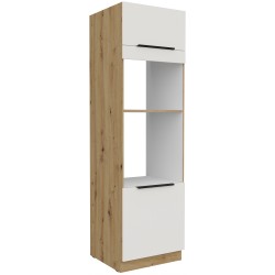 60 DPM-210 2F  - ARIA CRYSTAL WHITE / Dąb artisan