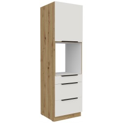 60 DPS-210 3S 1F  - ARIA CRYSTAL WHITE / Dąb artisan
