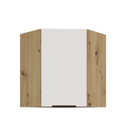 60 x 60 GN-72 1F (45°) - ARIA CRYSTAL WHITE / Dąb artisan