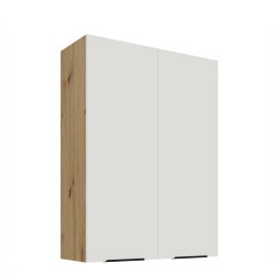 80 G-108 2F  - ARIA CRYSTAL WHITE / Dąb artisan