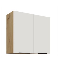 80 G-72 2F  - ARIA CRYSTAL WHITE / Dąb artisan