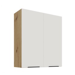 80 G-90 2F - ARIA CRYSTAL WHITE / Dąb artisan