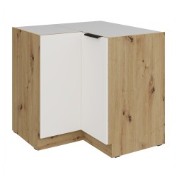 90 x 90 DN 2F BB - ARIA CRYSTAL WHITE / Dąb artisan