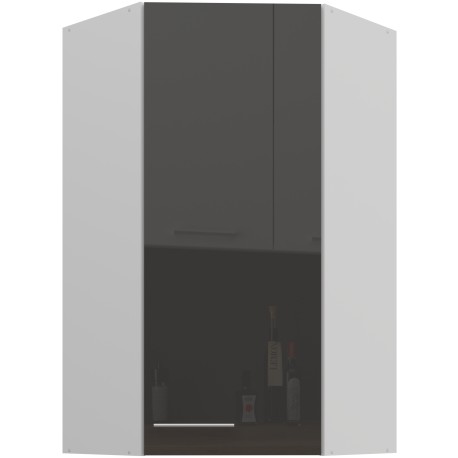 60 x 60 GN-108 1F (45°) - LARA GRAFIT POŁYSK