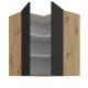 60 x 60 GN-72 2F (90°) - ARIA BLACK / Dąb artisan