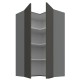 60 x 60 GN-108 2F (90°) - ARIA BLACK / ANT