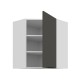 60 x 60 GN-72 1F (45°) - ARIA GRAPHITE / WH