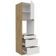 60 DPS-210 3S 1F  - ARIA CRYSTAL WHITE / Dąb artisan