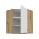 60 x 60 GN-72 1F (45°) - ARIA CRYSTAL WHITE / Dąb artisan