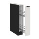 15 D CARGO BB - ARIA CRYSTAL WHITE / CZARNY