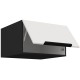 60 NAGU-36 1F - ARIA CRYSTAL WHITE / CZARNY