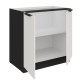 80 D 2F BB - ARIA CRYSTAL WHITE / CZARNY