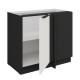 105 ND 1F BB - ARIA CRYSTAL WHITE / CZARNY