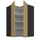 60x60 GN-90 2F (90°) - CREMONA BL