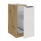 30 D CARGO BB  - ARIA CRYSTAL WHITE / Dąb artisan