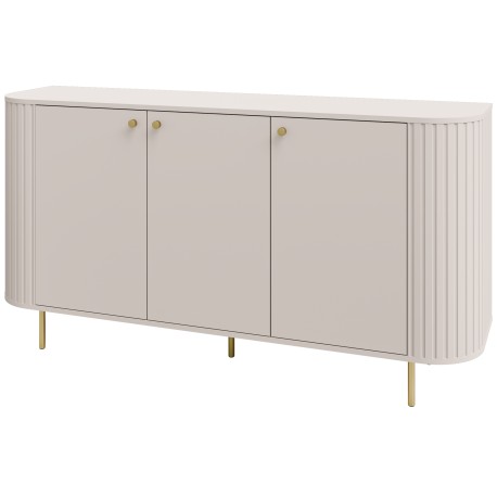 OVALIO KOMODA 830 - 3F BEŻ PIASKOWY