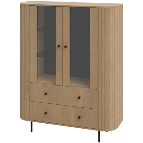 OVALIO WITRYNA 122 - 2F 2S DĄB CREMONA