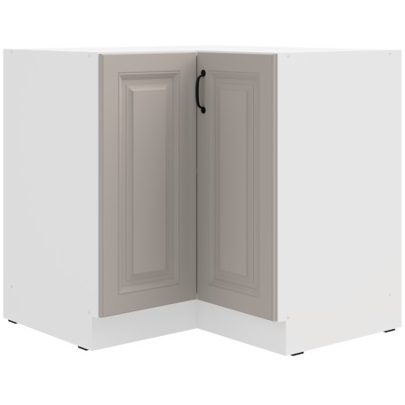 90 x 90 DN 2F BB  - STILO CLAY GREY / BIAŁY