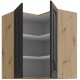 60 x 60 GN-72 2F (90°) - STILO GRAFIT MAT / DĄB ARTISAN