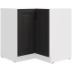 90 x 90 DN 2F BB - STILO GRAFIT MAT / BIAŁY