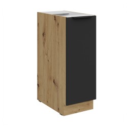 30 D CARGO BB  - ARIA BLACK / Dąb artisan