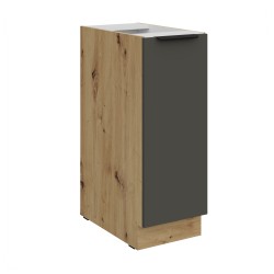 30 D CARGO BB  - ARIA GRAPHITE / Dąb artisan