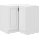 90 x 90 DN 2F BB  - STILO BIAŁY MAT / BIAŁY