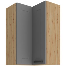 60 x 60 GN-90 2F (90°) - LUNA DUST GREY / DĄB ARTISAN
